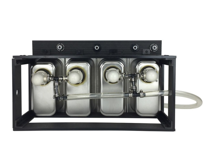 Portable Sink Mobile Concession, 4 Compartment Sink, Table Top Sink