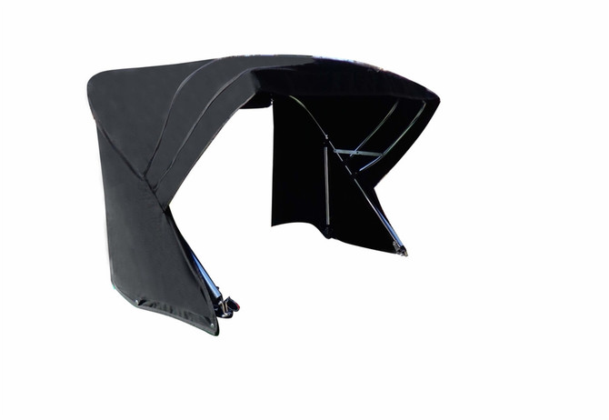  All-Weather Pedicab Canopy Inside view