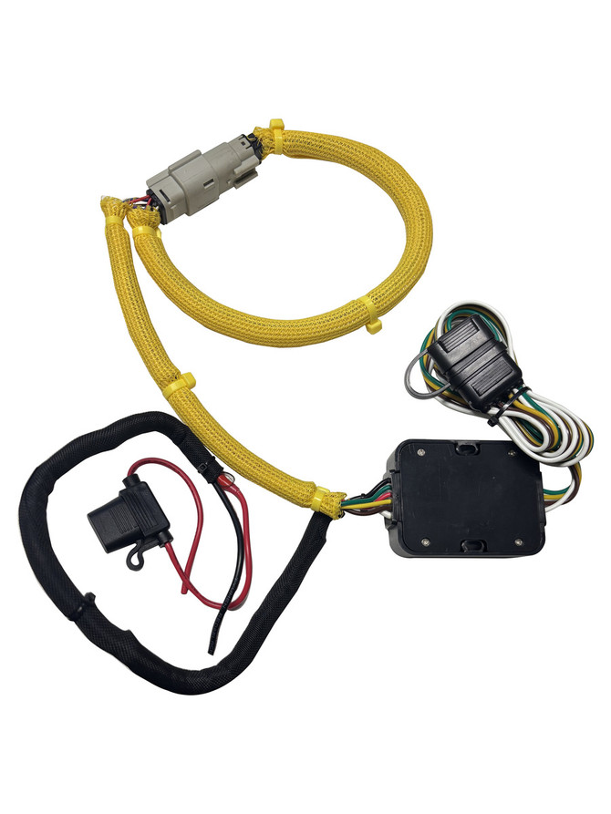 Plug & Play Trailer Wiring Harness for '14 to Present Harley Trike with 4-Wire Trailer