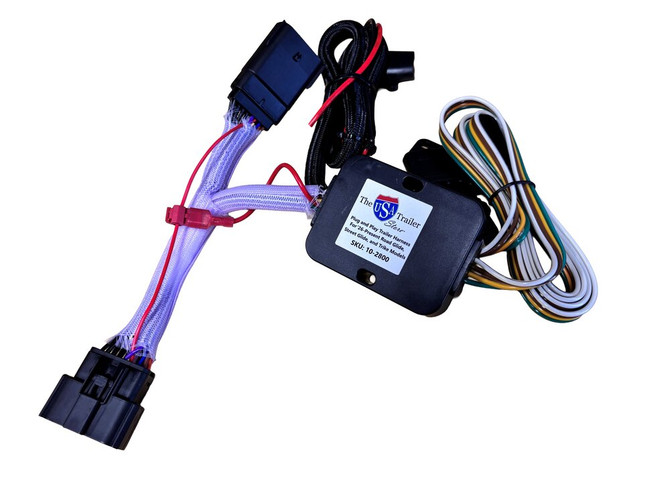 Plug & Play Trailer Wiring Harness For Street Glide, Road Glide, Electra Glide, With 4-Wire Trailer