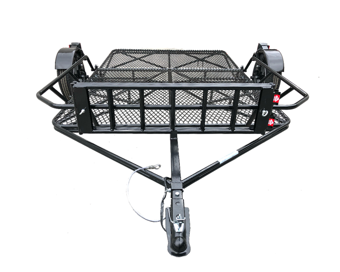 Endeavor Folding Utility Off Road UTV ATV Trailer front view