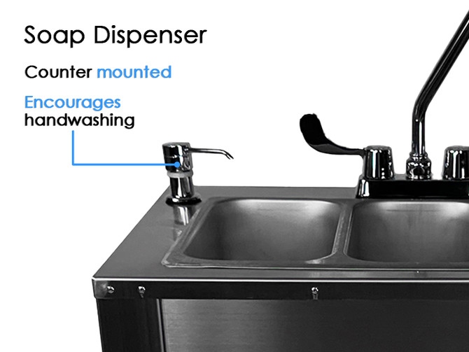 Pinnacle Stainless Steel Warewashing Station