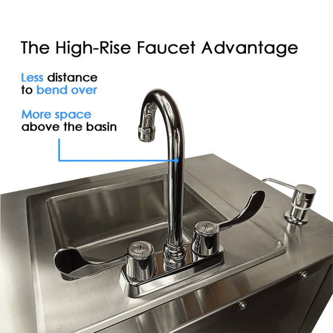 The High-Rise Faucet Advantage