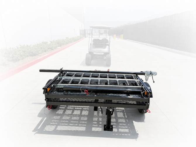 5' x 10' Compact Caddy Golf Cart Trailer