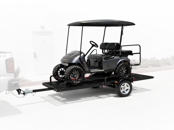 5' x 10' Compact Caddy Golf Cart Trailer