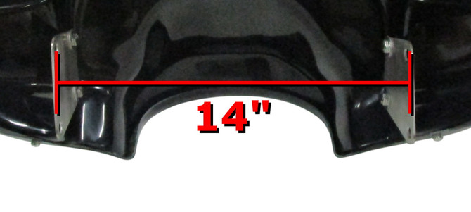 Yamaha V Star 1300 Fairing bracket measure