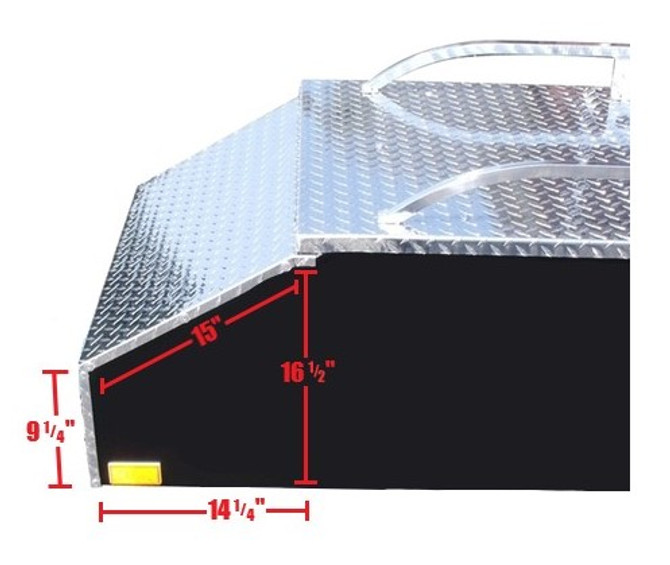 Lumina XL Motorcycle Trailer AMTXLW (white)