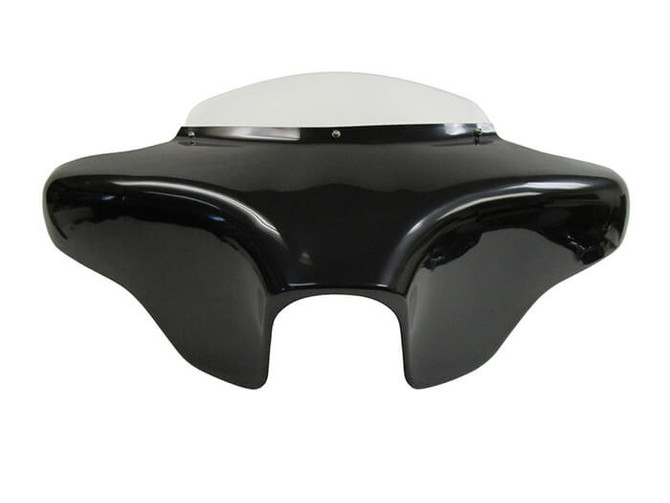 Harley Super Glide Custom Batwing Fairings Back View