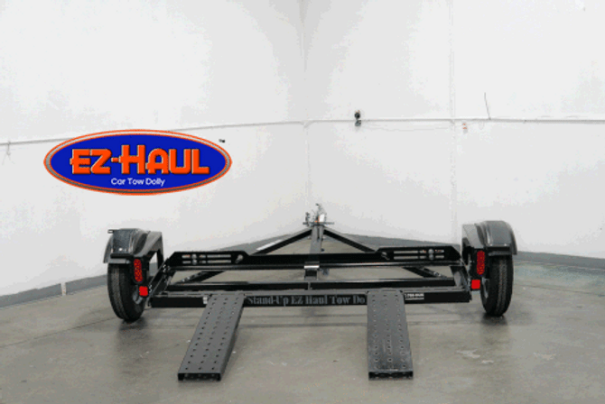 Galvanized EZ Haul Car Tow Dolly with Hydraulic Brakes