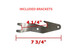 Yamaha Batwing Fairing mounting bracket