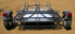 Trinity 3-Rail MT3 Motorcycle Trailer back view