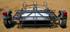 Trinity MT3 3 Rail Motorcycle Trailer back view