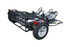 Trinity MT3 3 Rail Motorcycle Trailer right angled view