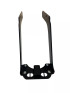 Underside view of trailer hitch assembly on Harley Softai