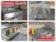 Cash Calf hot dog cart clear sneeze guard