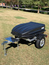 Motorcycle Cargo Trailer angled view