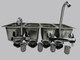 Compartment Concession Sink Front view