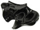 XL HONDA VTX BATWING FAIRING WINDSHIELD inside right angled view 