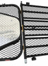 Alpha Sport Stand-Up Motorcycle Trailer with steel frame and ramp for easy transport and storage.