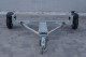 Galvanized EZ Haul Stand Up Idler Car Tow Dolly Front View