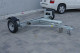 Galvanized EZ Haul Stand Up Idler Car Tow Dolly  Side View