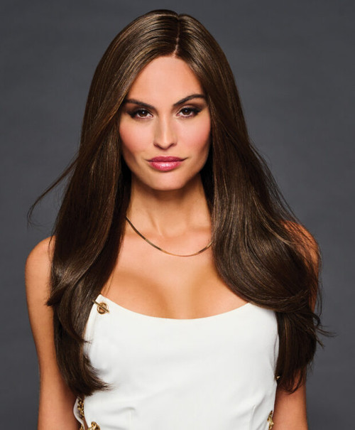 Stay the Night | Raquel Welch | Monopart | Lace Front | front view | RL4/6 black coffee