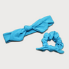 Matching Knotted Bow Headband & Scrunchie