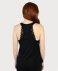 Lace Accent Racerback Tank Top 