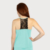 Lace Back Halter Top