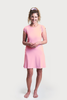 Cap Sleeve Nightgown- Pink