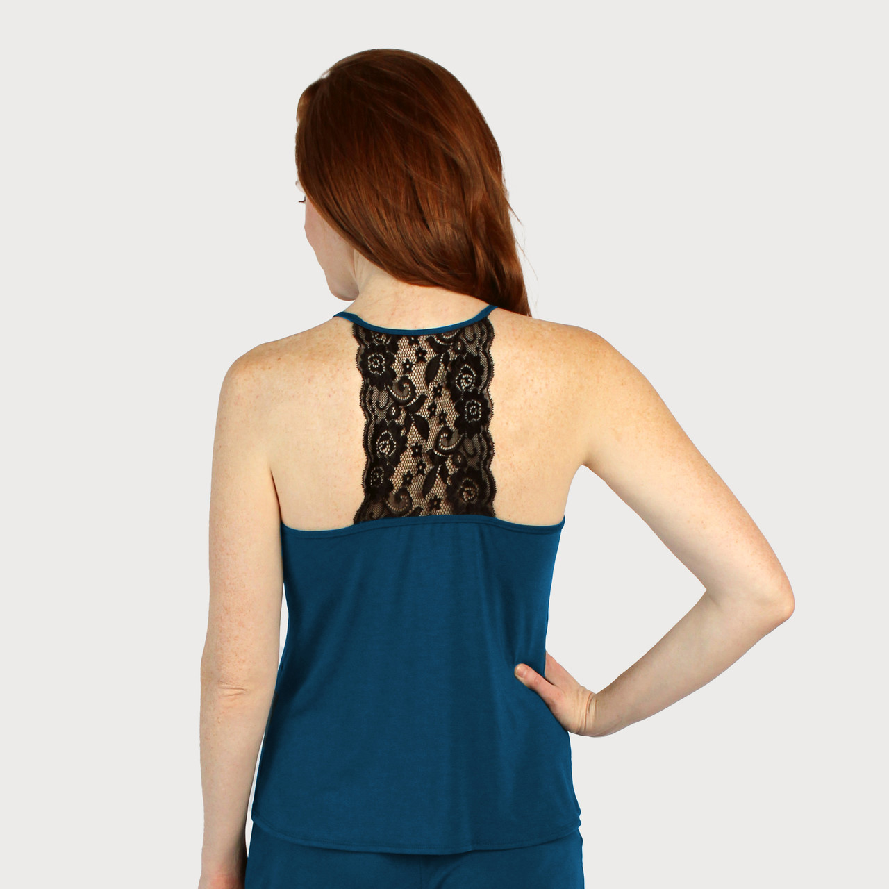 Lace Back Halter Top - Goodnighties