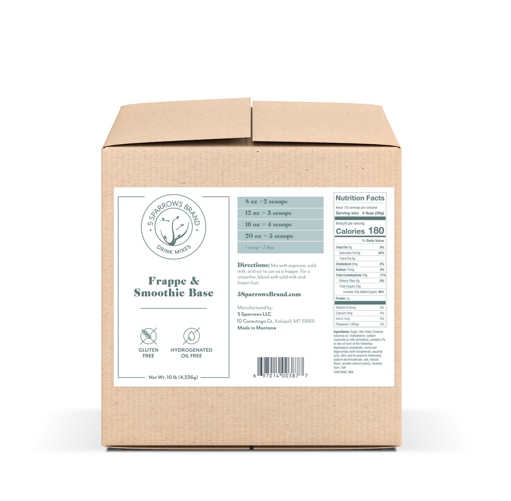 5 Sparrows Frappe & Smoothie Base