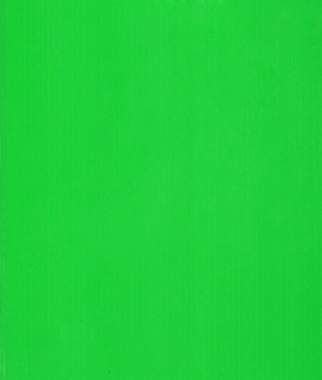 4mm Corrugated plastic sheets: 20 X 20 : 100% Virgin Neon Green Pad : Single pc