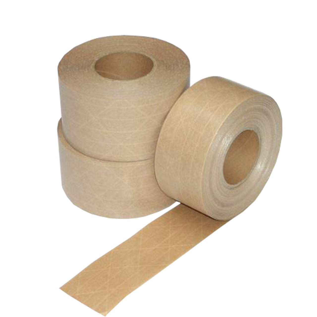 Central 260 Reinforced Kraft Paper Tape - 3 x 450 ft., Red, 10