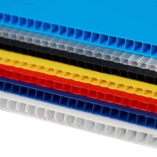 4mm Corrugated plastic sheets : 12 x 18 :10 Pack 100% Virgin White