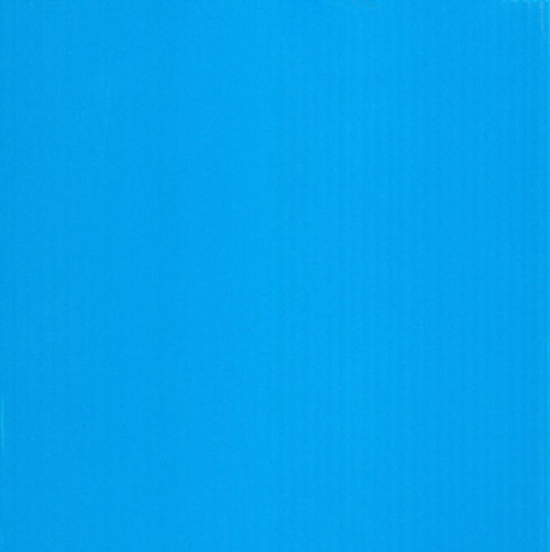 4mm Corrugated plastic sheets: 24 X 24 : 100% Virgin Neon Blue Pad : Single pc