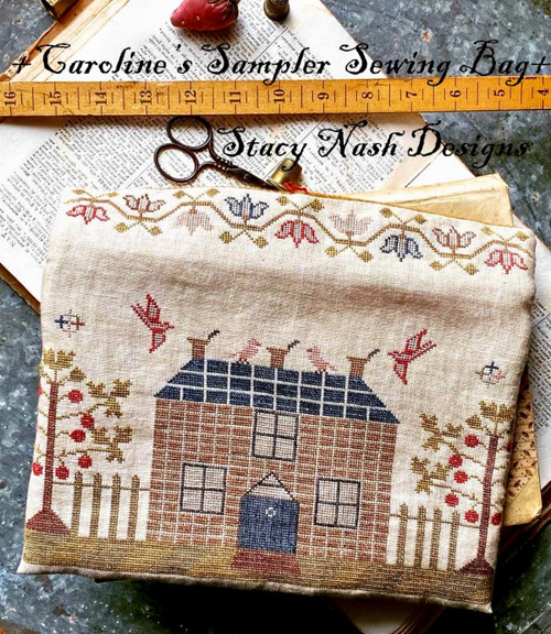 Caroline's Sampler Sewing Bag by Stacy Nash