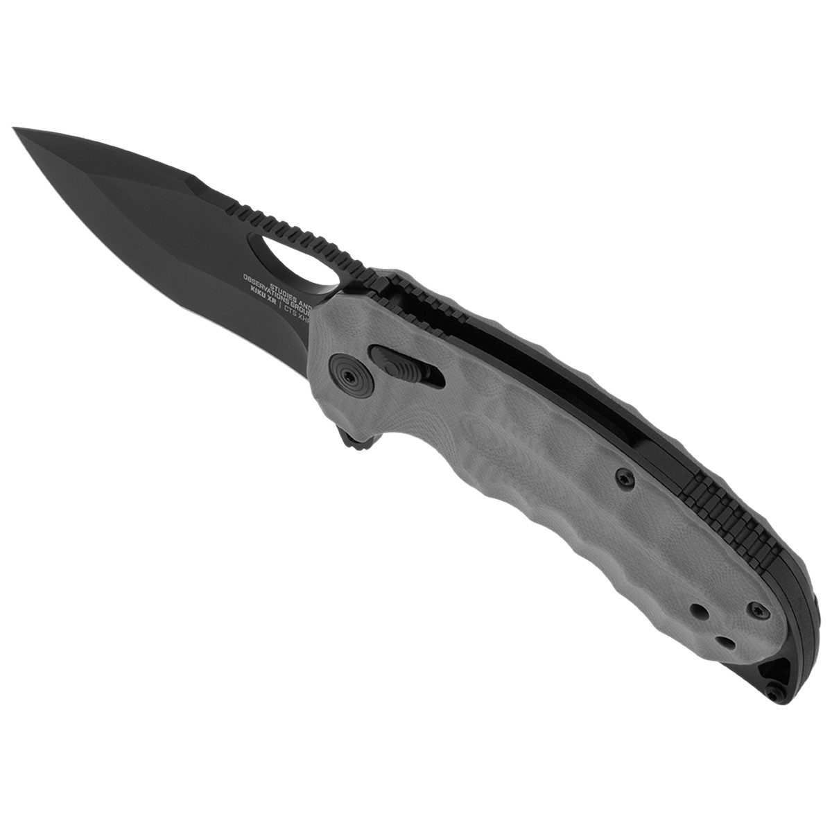 kitta shikifu グレー Kiku XR - Gray G10 | Outdoor Use Folding Knife