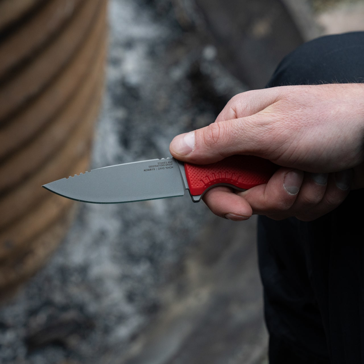 Altair FX - Canyon Red | Outdoor Use Fixed Blade