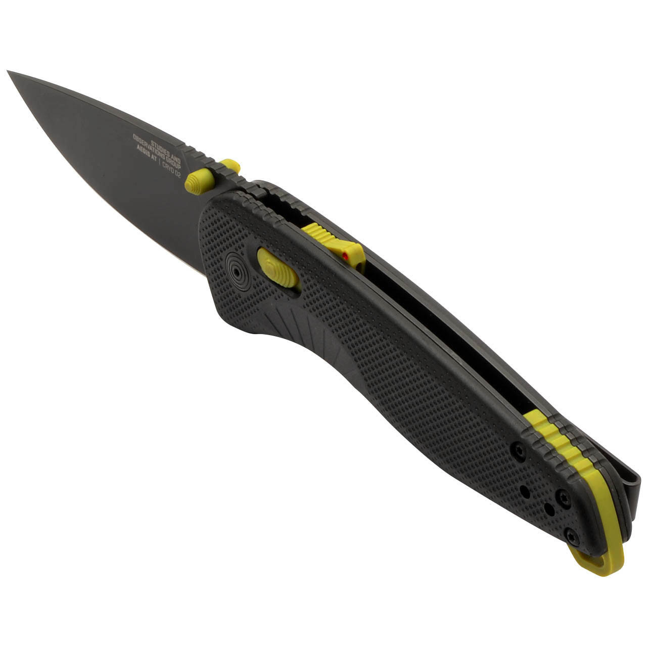Aegis AT - Black & Moss | Outdoor Use Assisted Opening Knife