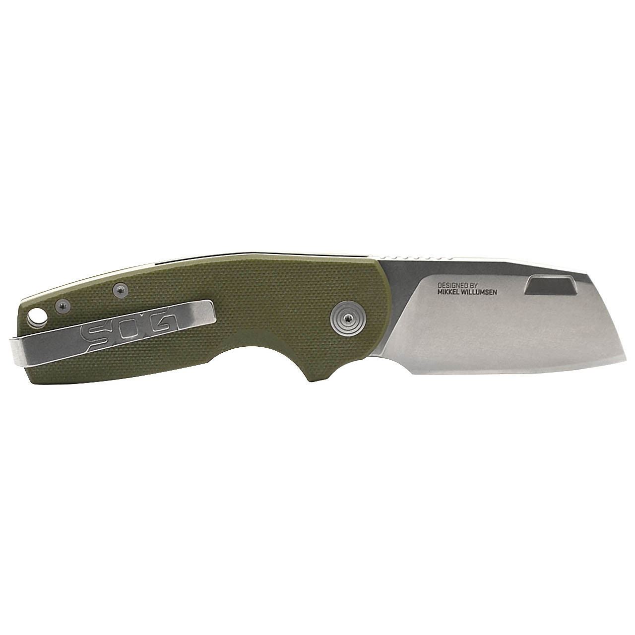 Stout FLK Cleaver - OD + Stonewash