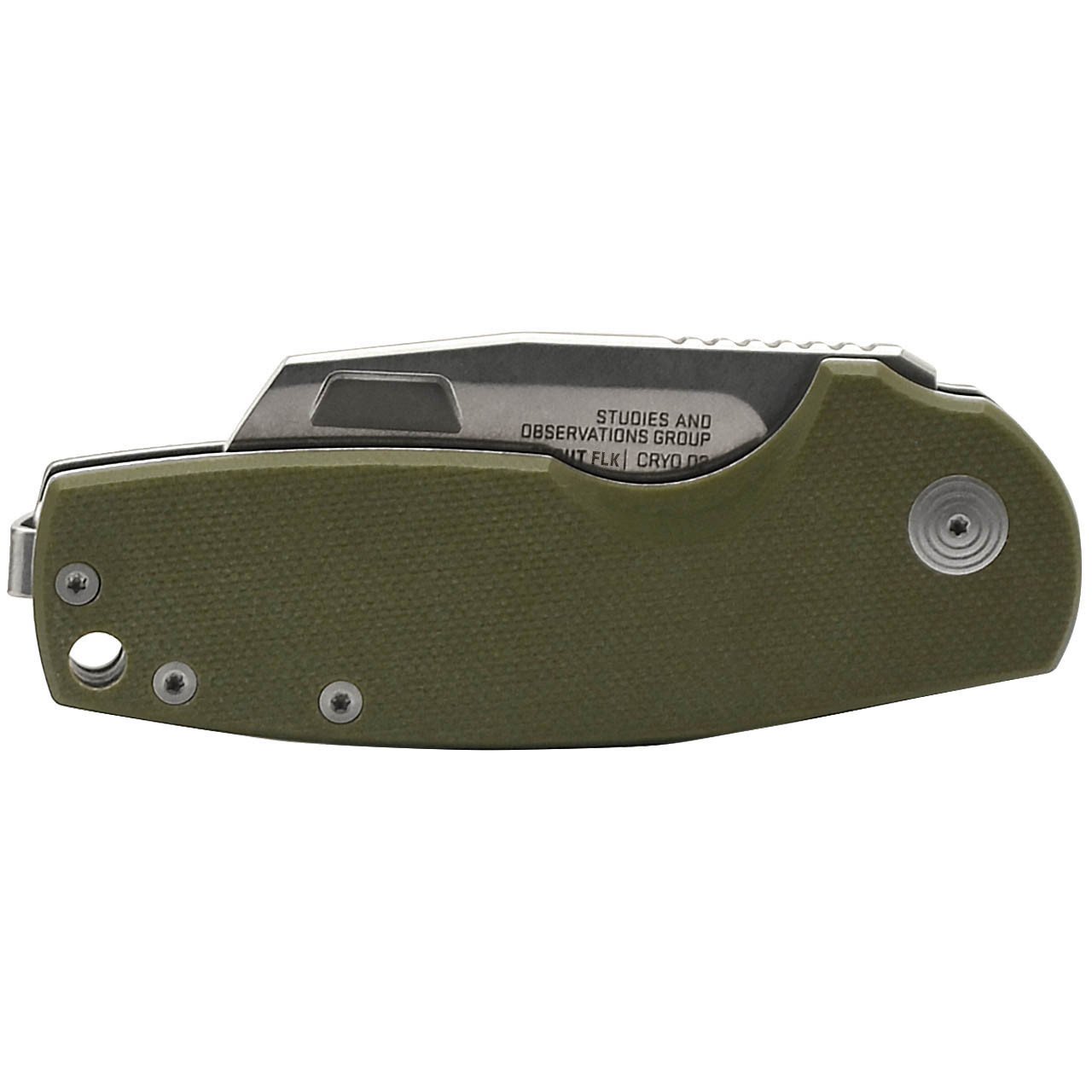 Stout FLK Cleaver - OD + Stonewash