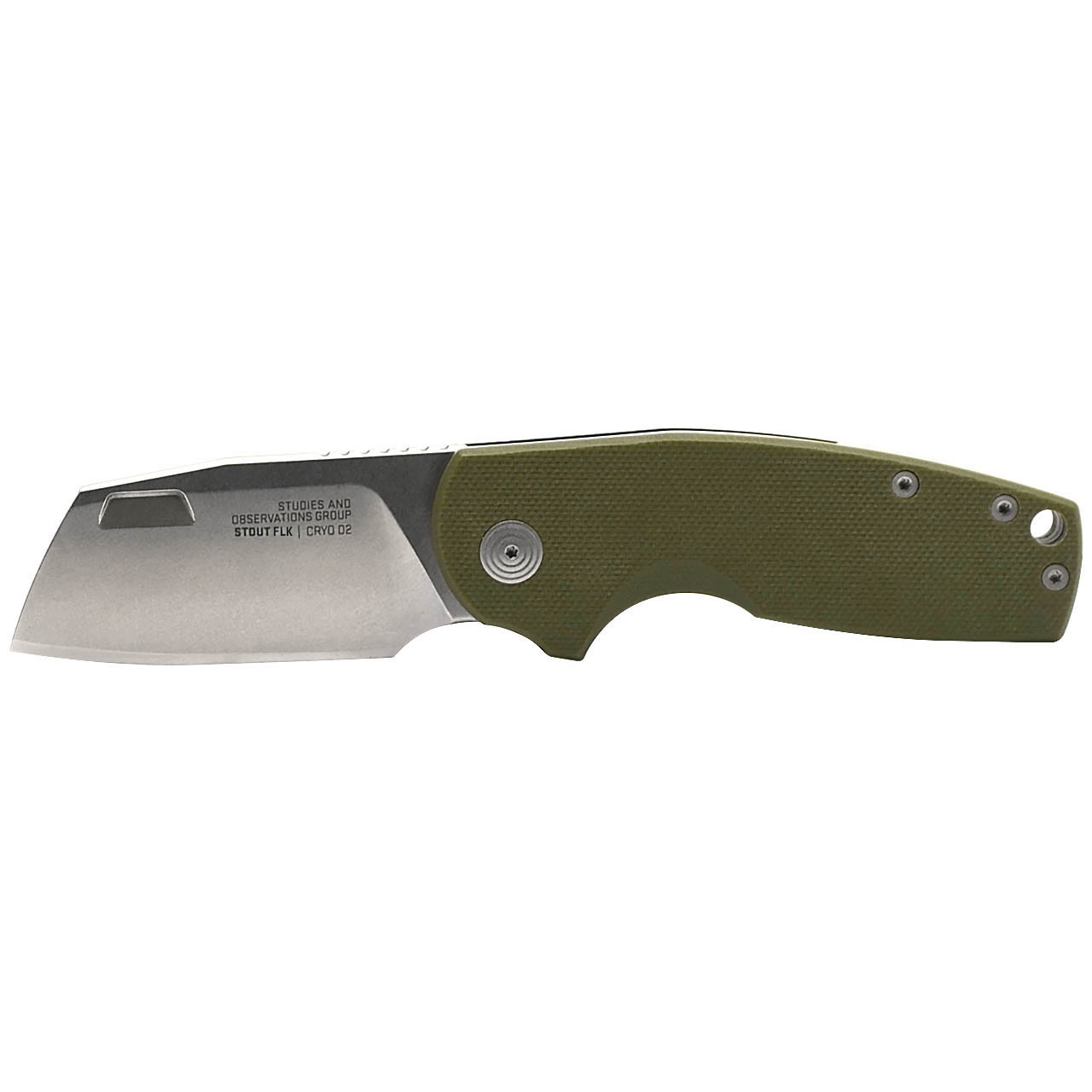 Stout FLK Cleaver - OD + Stonewash