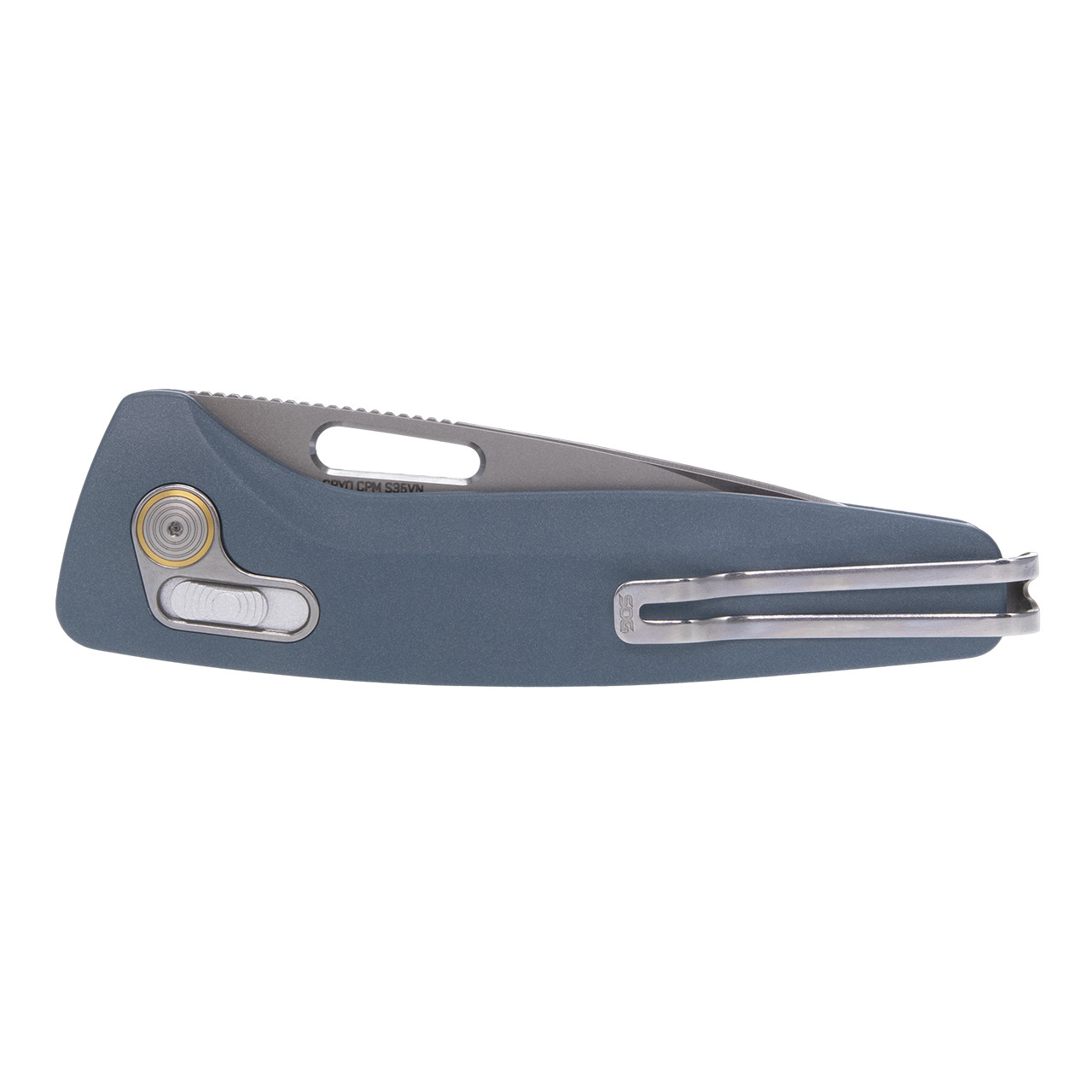 One-Zero XR - Smoke Gray + Polished | Daily Carry Folding Knife