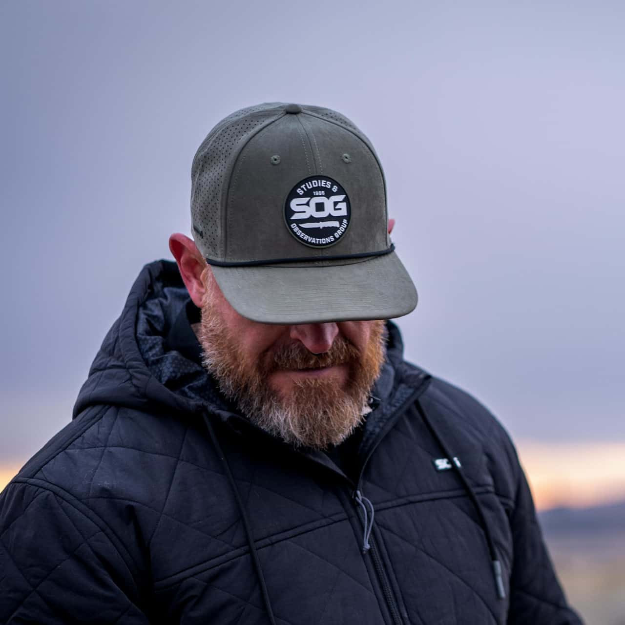 Elite Performance Snapback Hat - Faded Olive