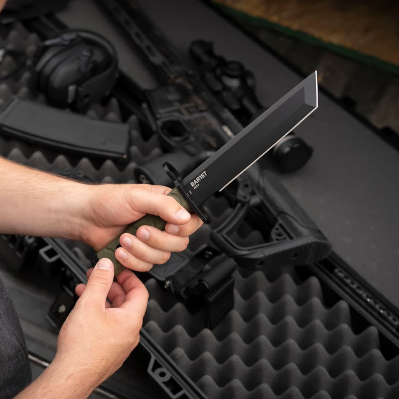 BAR15T Tanto Bayonet - OD