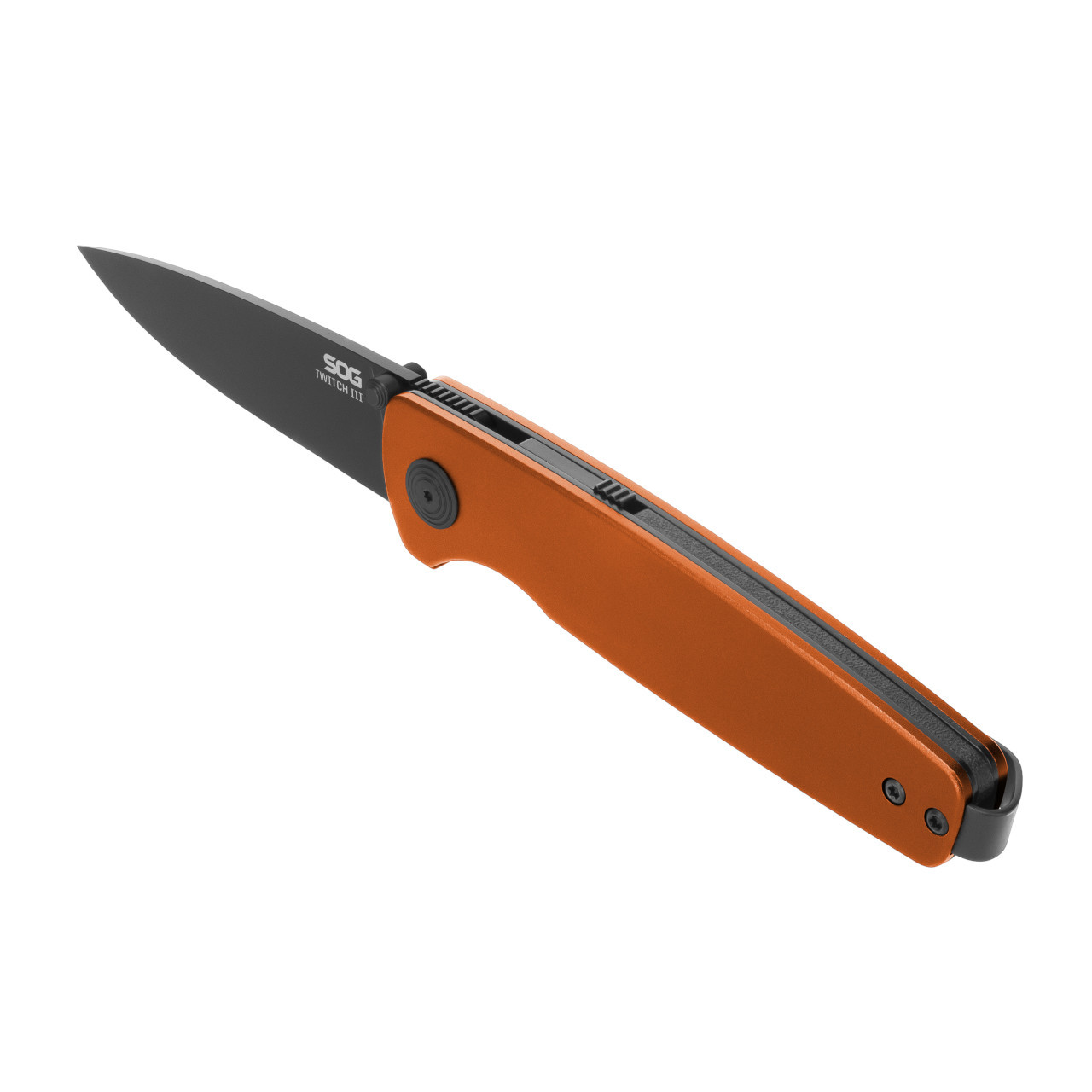 comado　RANDOM CUT pierce オレンジ Twitch III - Burnt Orange I Assisted Open Daily Carry Knife
