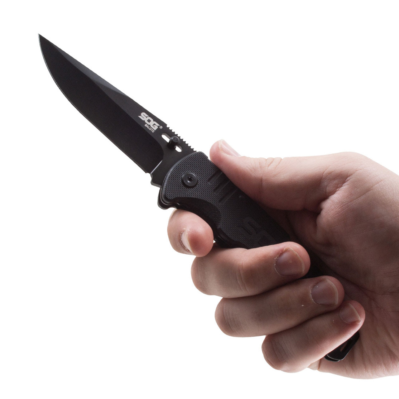 SALUTE - CLIP POINT, BLACK