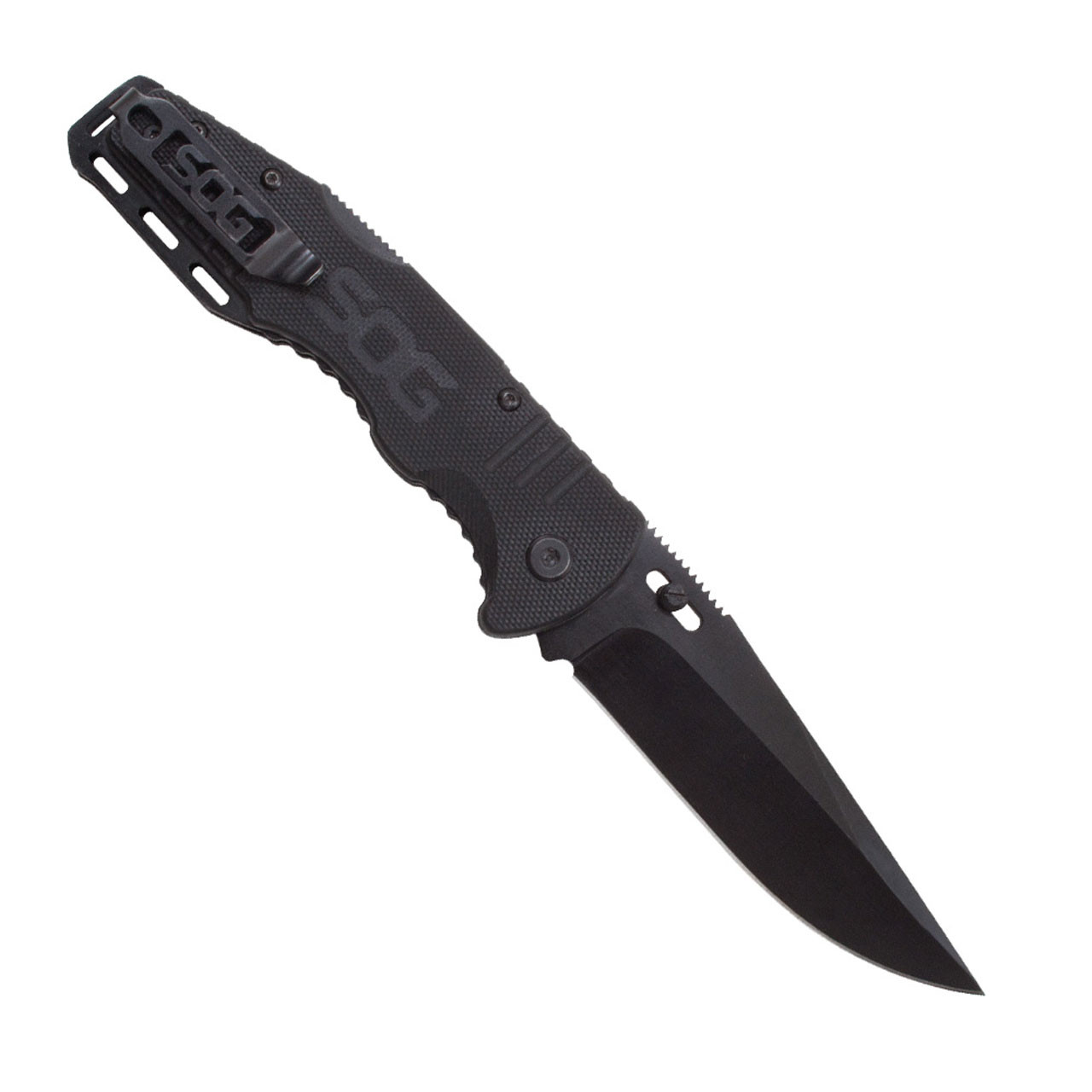 SALUTE - CLIP POINT, BLACK