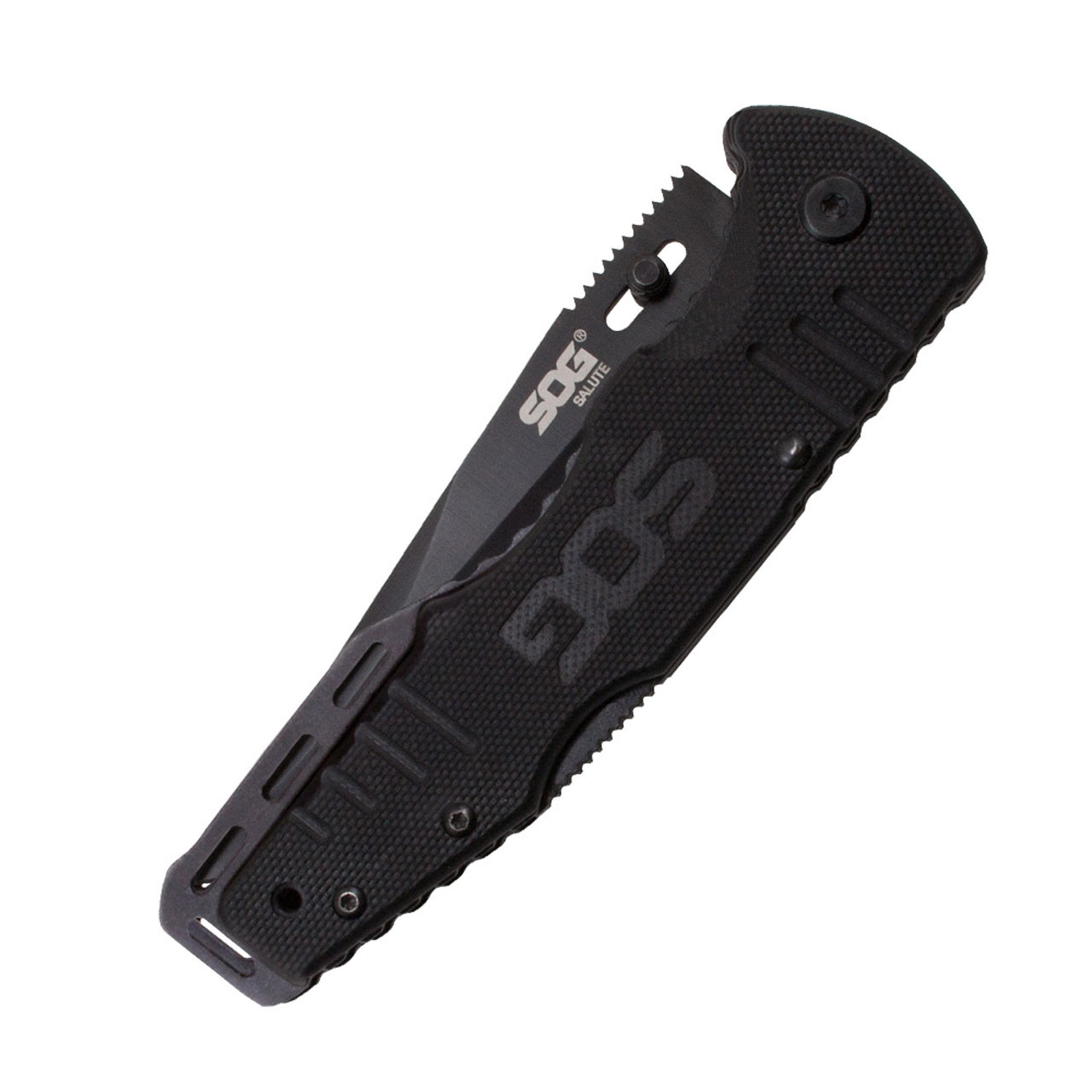 SALUTE - CLIP POINT, BLACK
